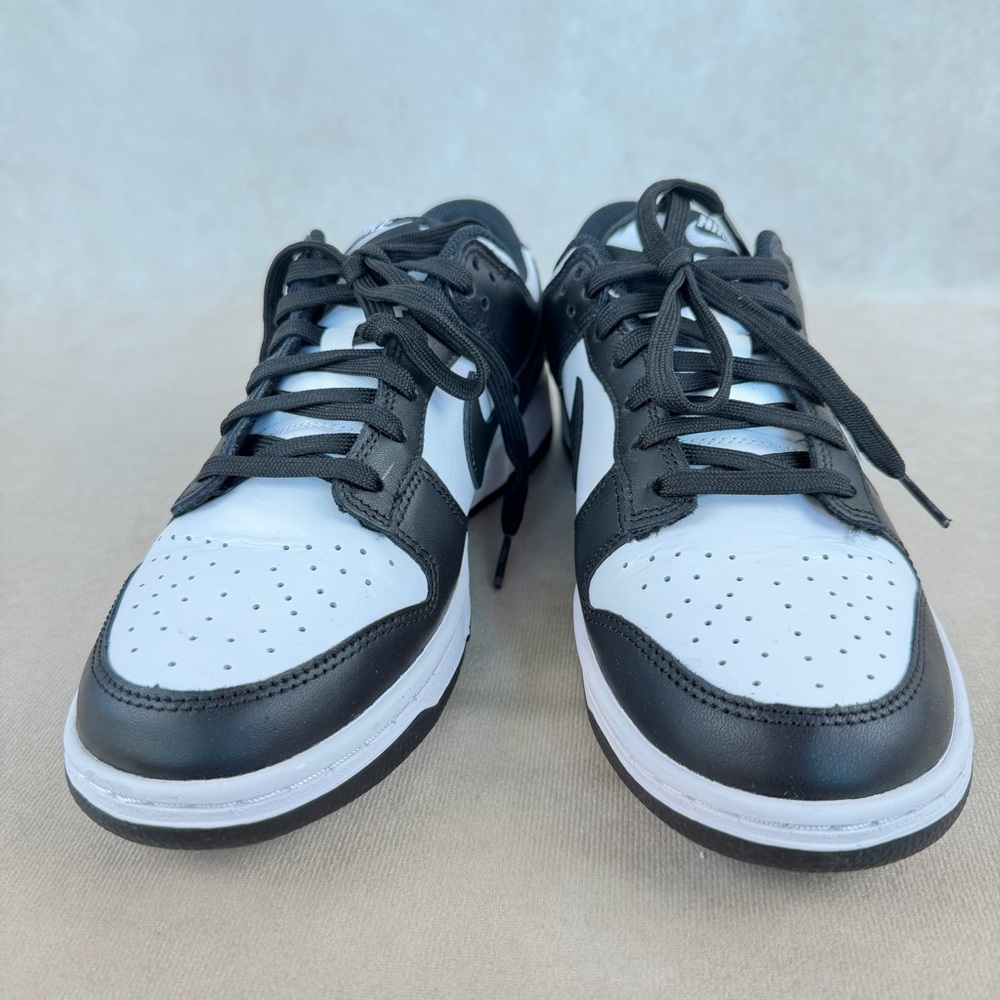 Nike Dunk Low Panda White Black Women’s 8.5 / Men’s 7 DD1503-101 - Picture 3 of 11